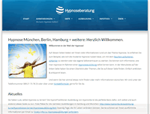 Tablet Screenshot of hypnoseberatung.de